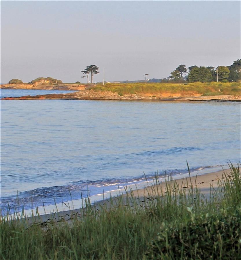 Logis Hotel & Restaurant Les Mouettes - Larmor Plage, Proche De Lorient מראה חיצוני תמונה