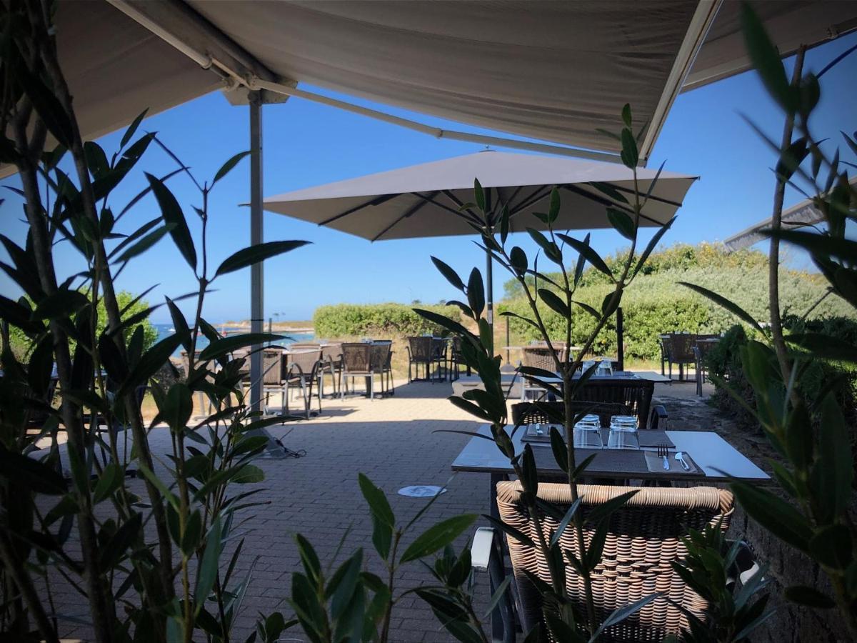 Logis Hotel & Restaurant Les Mouettes - Larmor Plage, Proche De Lorient מראה חיצוני תמונה