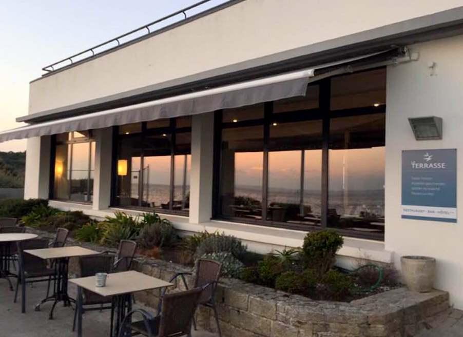 Logis Hotel & Restaurant Les Mouettes - Larmor Plage, Proche De Lorient מראה חיצוני תמונה
