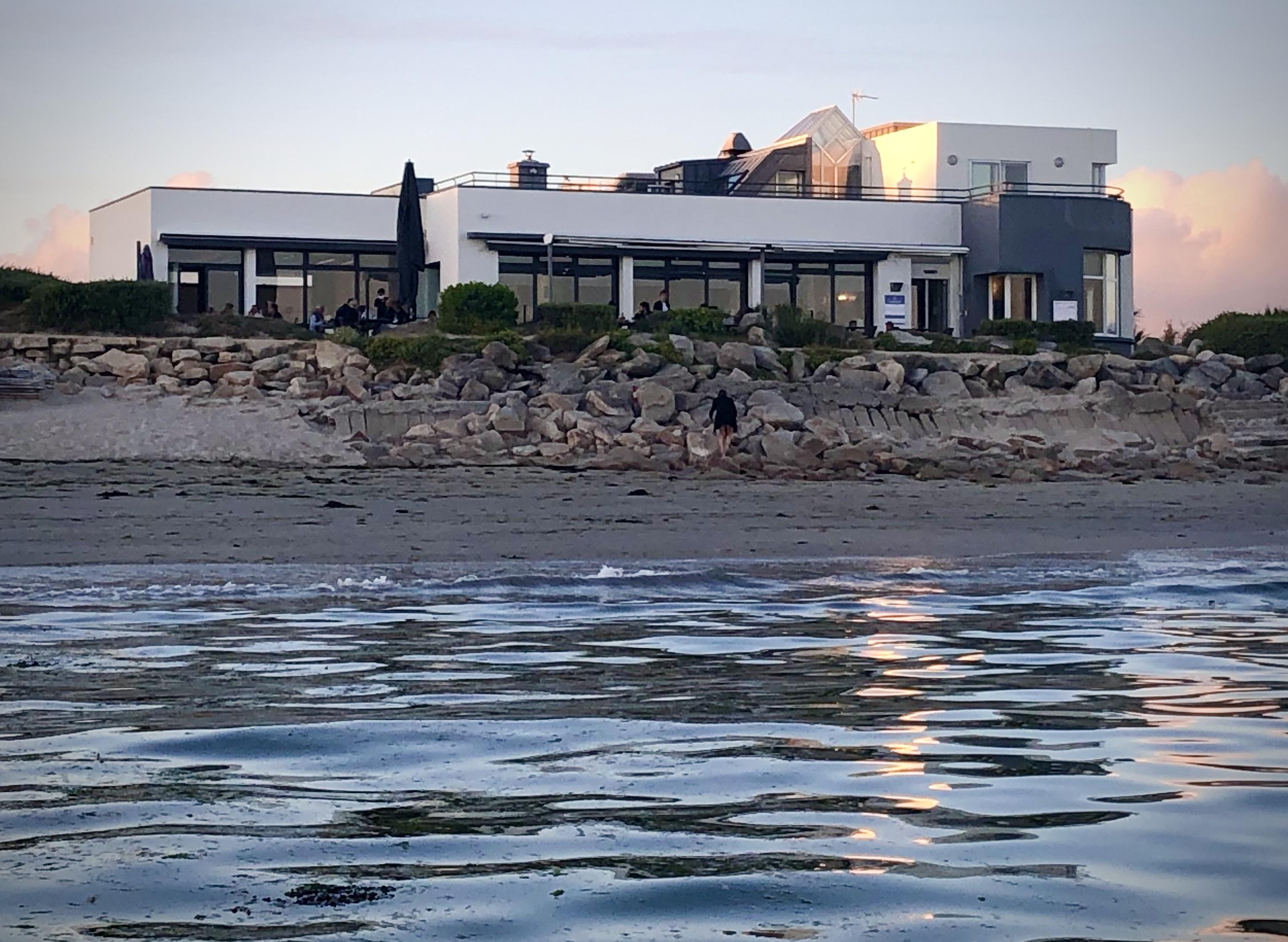 Logis Hotel & Restaurant Les Mouettes - Larmor Plage, Proche De Lorient מראה חיצוני תמונה