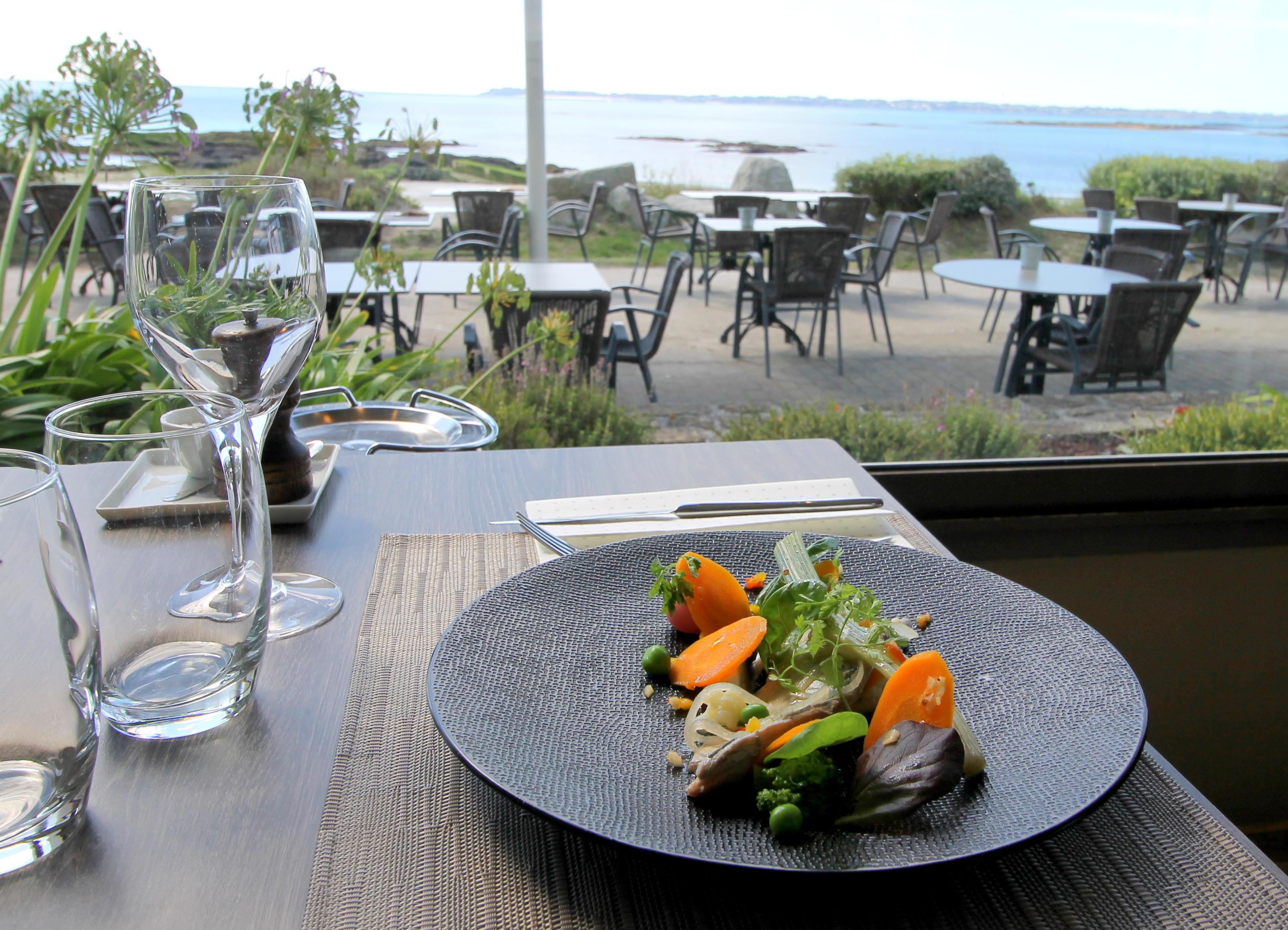 Logis Hotel & Restaurant Les Mouettes - Larmor Plage, Proche De Lorient מראה חיצוני תמונה