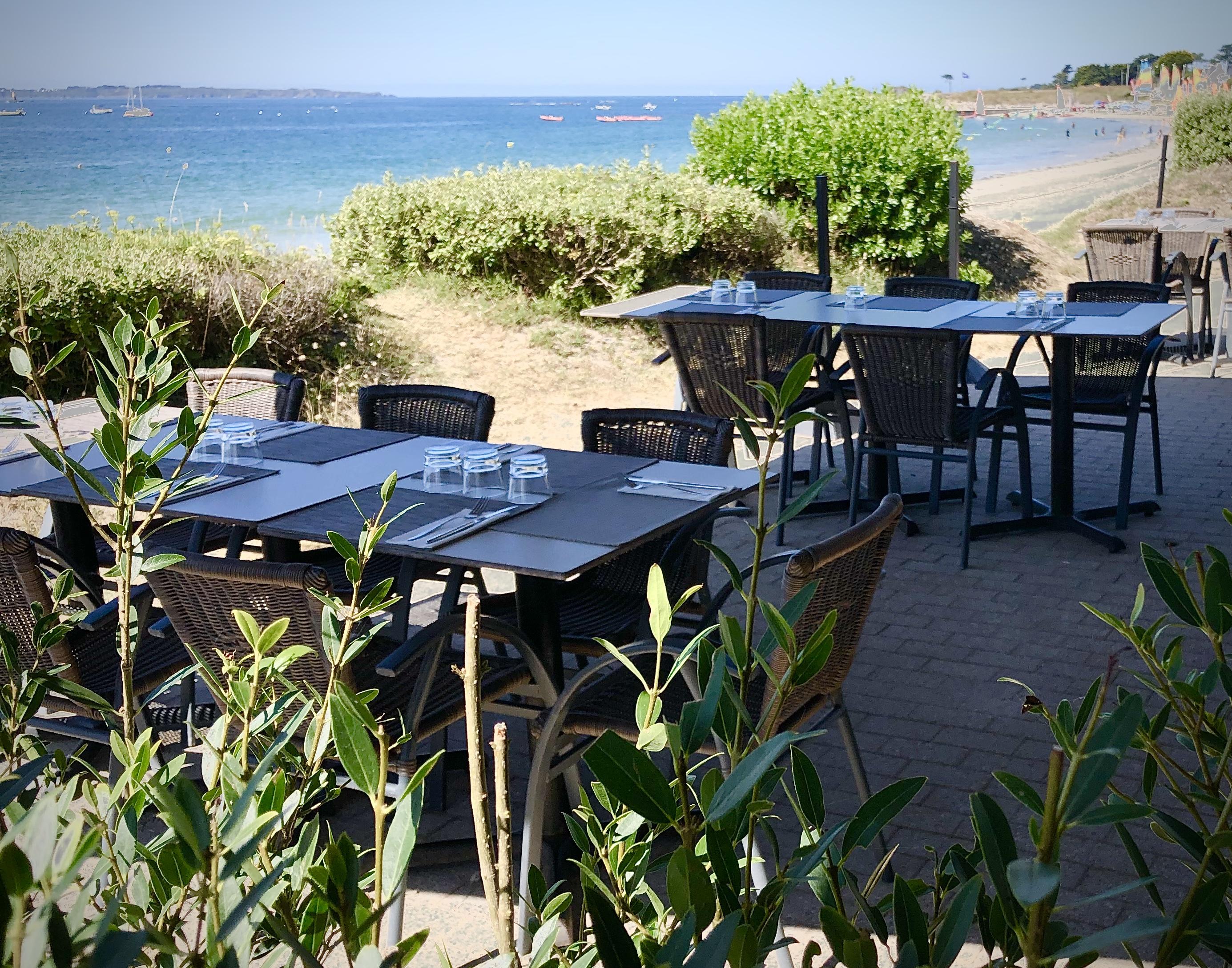 Logis Hotel & Restaurant Les Mouettes - Larmor Plage, Proche De Lorient מראה חיצוני תמונה