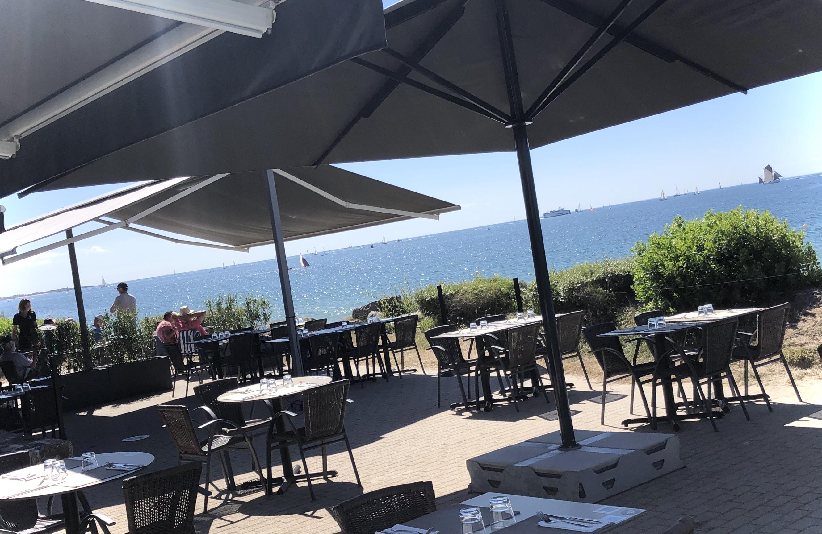Logis Hotel & Restaurant Les Mouettes - Larmor Plage, Proche De Lorient מראה חיצוני תמונה